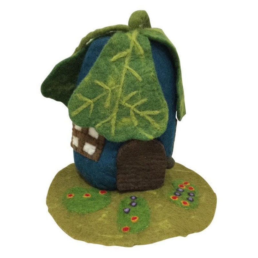 Kids Toys Papoose Steiner/Waldorf Inspired | Oak Leaf House & Mat