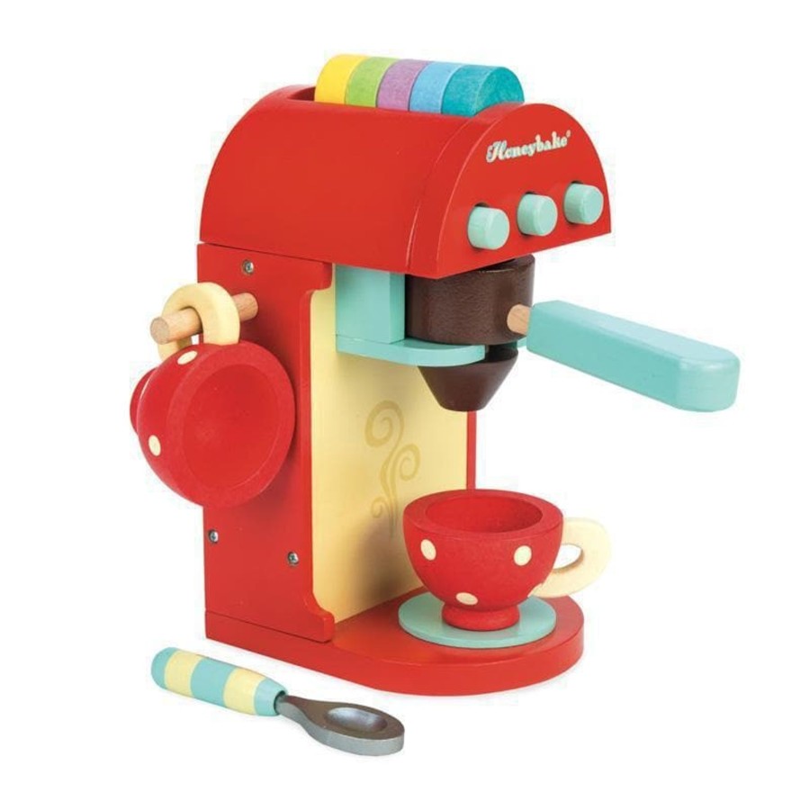 Kids Toys Le Toy Van Wooden Food Sets | Honeybake Chococcino Machine