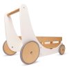 Kids Toys Kinderfeets Wooden Toys | Kinderfeets Cargo Walker - White