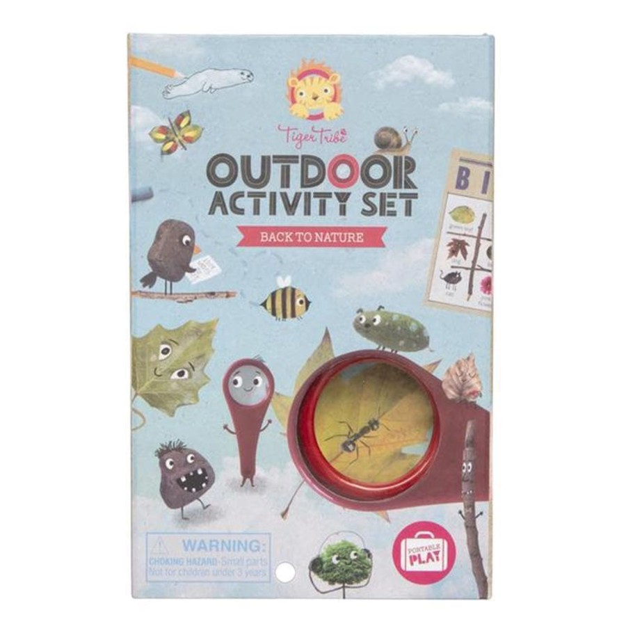 Kids Toys Tiger Tribe Colour & Paint | Outdoor Activity Set - Back To Nature