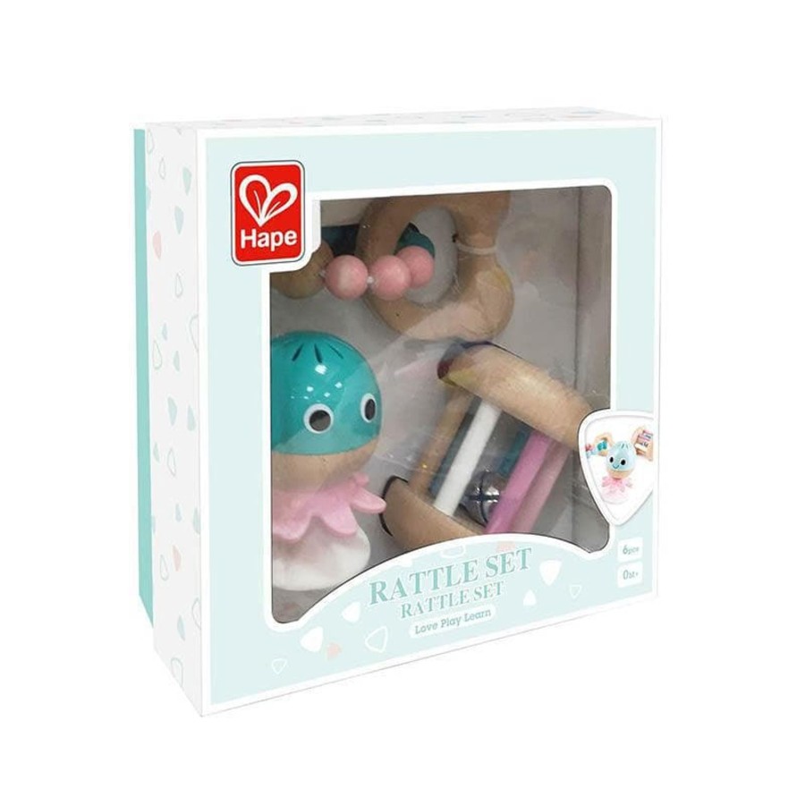 Babies & Toddlers Hape Rattles | Baby-To-Toddler Sensory Gift Set