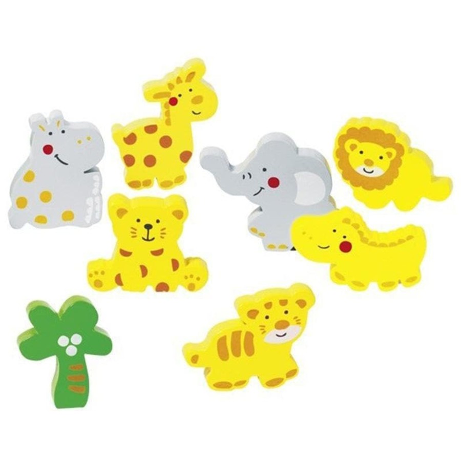 Kids Toys GOKI Wooden Puzzles | Wild Animals - Puzzle