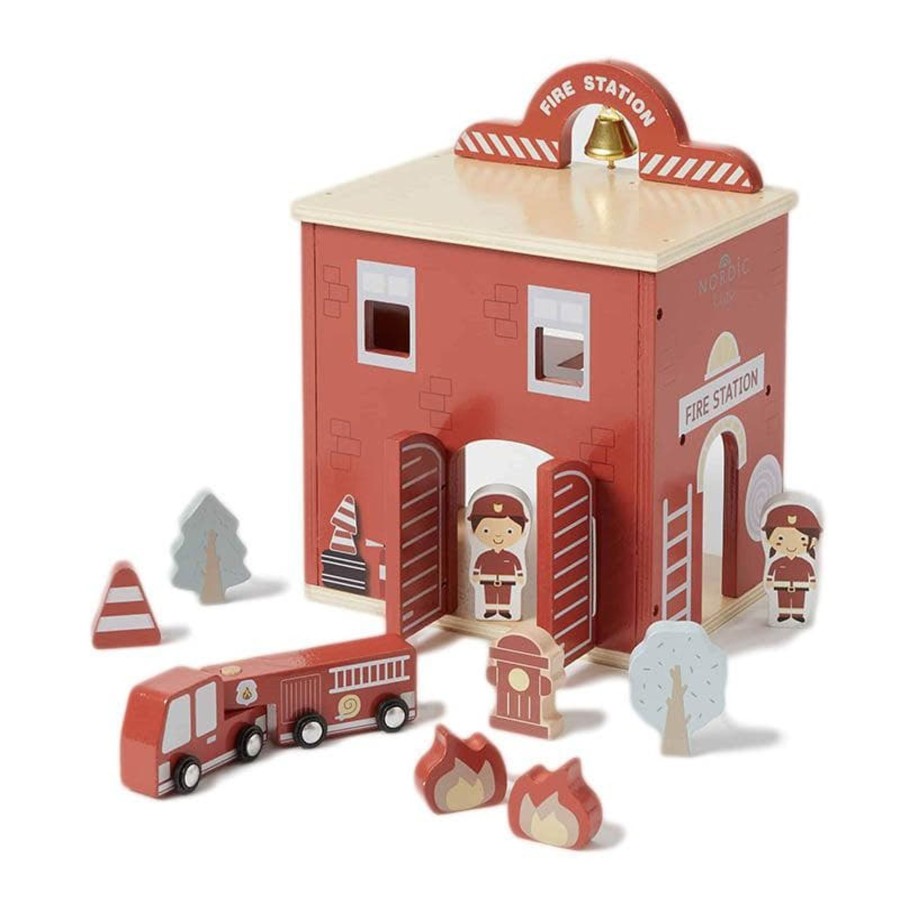 Kids Toys Zookabee Role Play | Fire Station Set