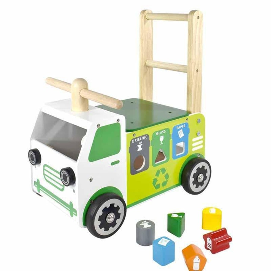 Babies & Toddlers Im Toy Sorting Toys | Walk And Ride Recycling Truck Sorter