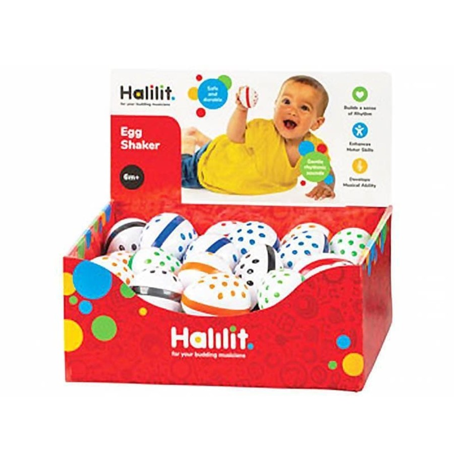 Kids Toys Halilit Musical Instruments | Egg Shaker - Assorted Colours