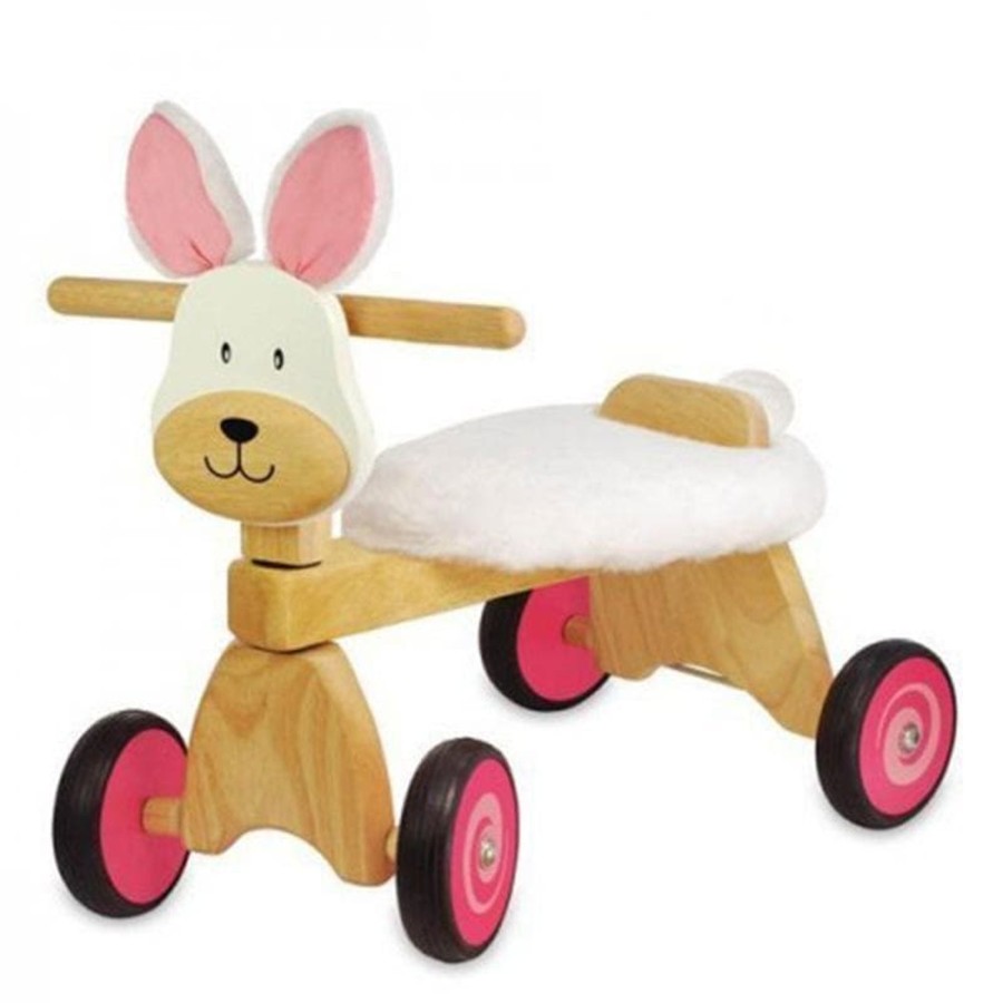 Babies & Toddlers Im Toy Wooden Ride On Toys | Paddie Rider Bunny