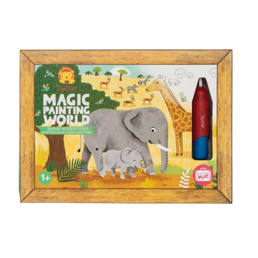 Kids Toys Tiger Tribe Colour & Paint | Magic Painting World - Safari Adventures