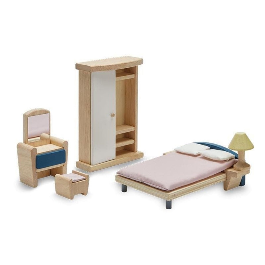 Kids Toys Plan Toys Doll House Furniture | Bedroom - Neo