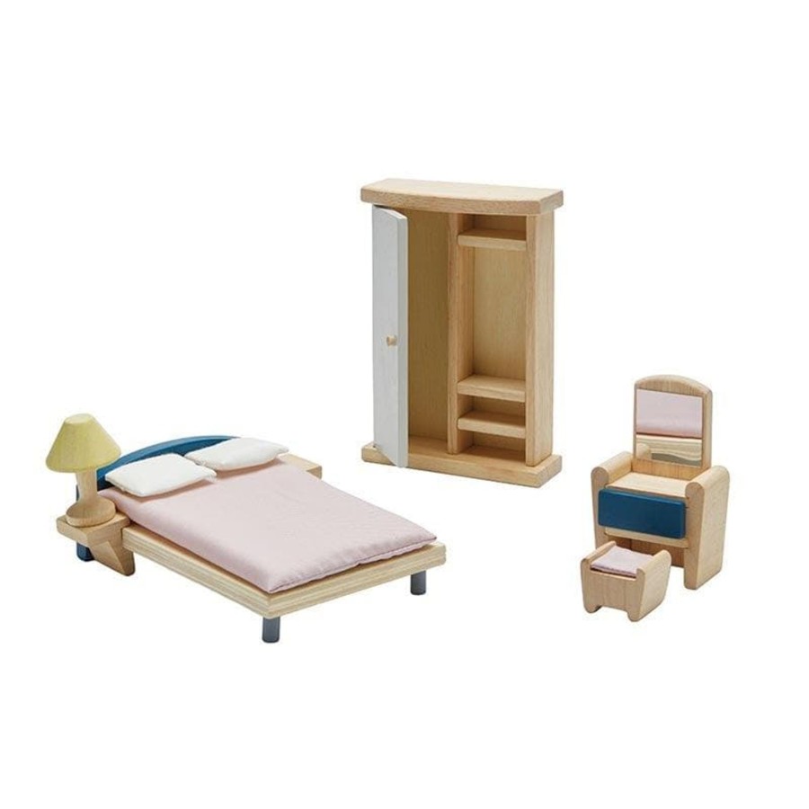 Kids Toys Plan Toys Doll House Furniture | Bedroom - Neo