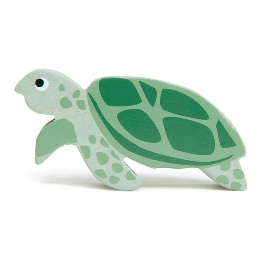 Kids Toys Tender Leaf Toys Small World Play | Turtle Wooden Animal