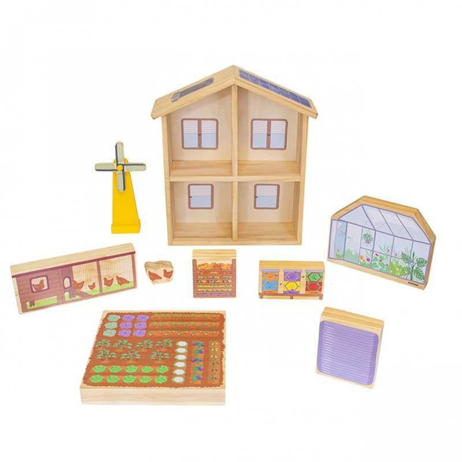 Kids Toys The Freckled Frog Wooden Doll Houses | The Eco House