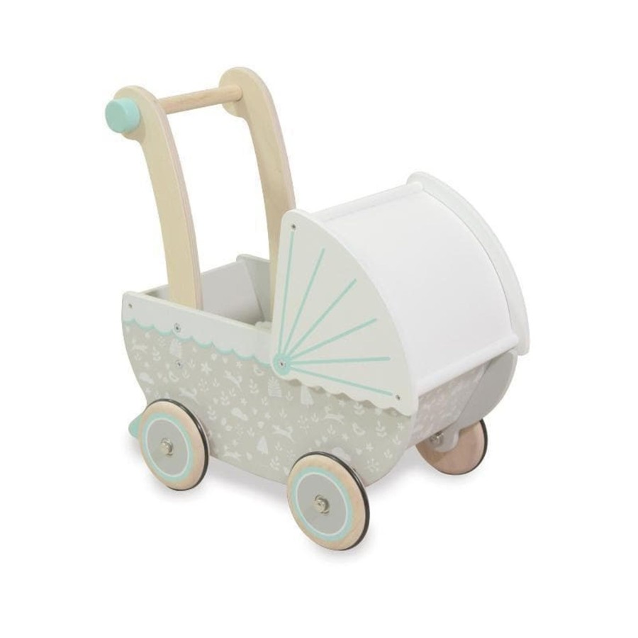 Kids Toys Indigo Jamm Wooden Doll Prams | Petworth Pram