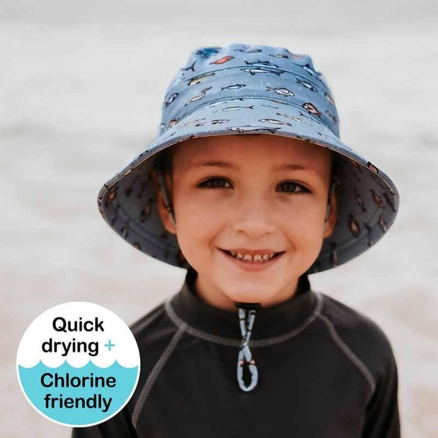 Kids Toys Bedhead Hats Outdoor Toys | Kids Beach Bucket Sun Hat - Oceania