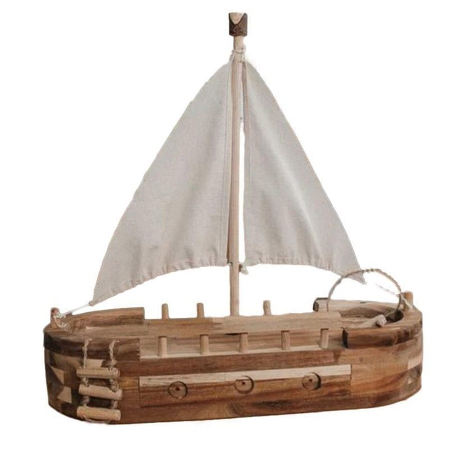 Kids Toys Qtoys Wooden Toys | Adventure Ship