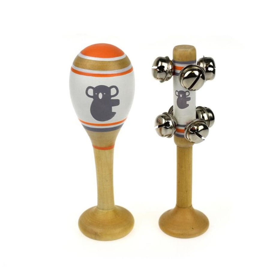 Babies & Toddlers Koala Dream Rattles | Sm Koala Maraca & Bell Stick