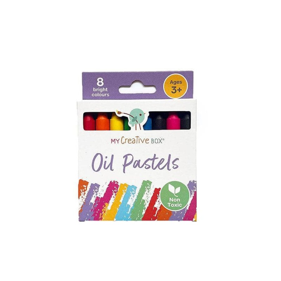 Kids Toys My Creative Box Colour & Paint | Oil Pastels | Non Toxic Set Of 8