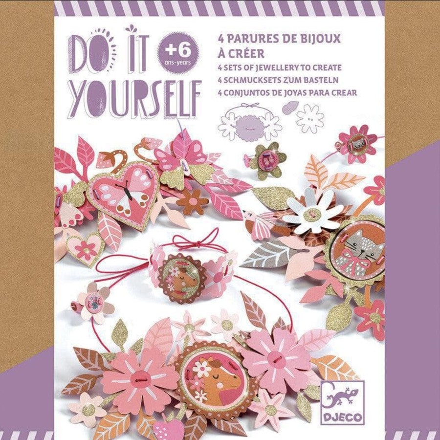 Kids Toys Djeco Craft Kits | Do It Yourself Delicate Medallions