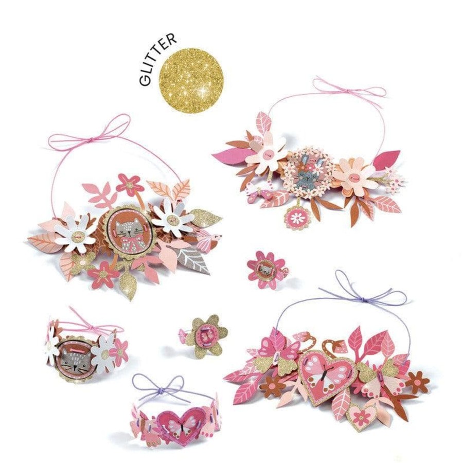 Kids Toys Djeco Craft Kits | Do It Yourself Delicate Medallions