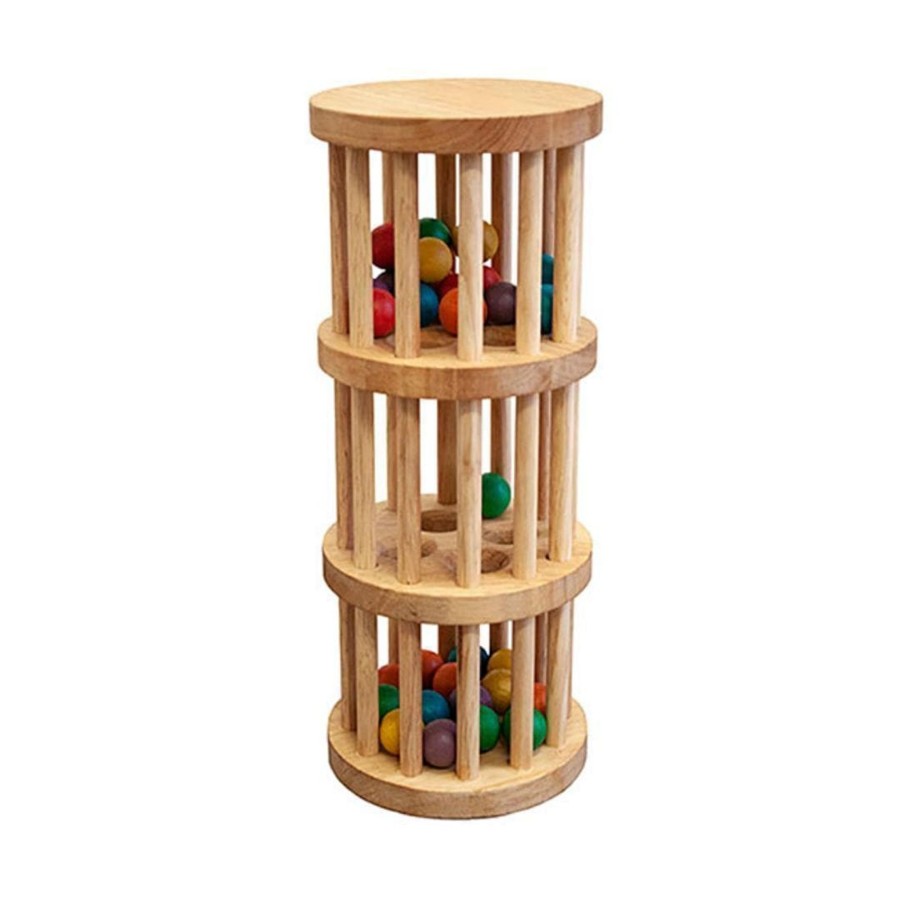 Kids Toys Qtoys | Wooden Rain Maker