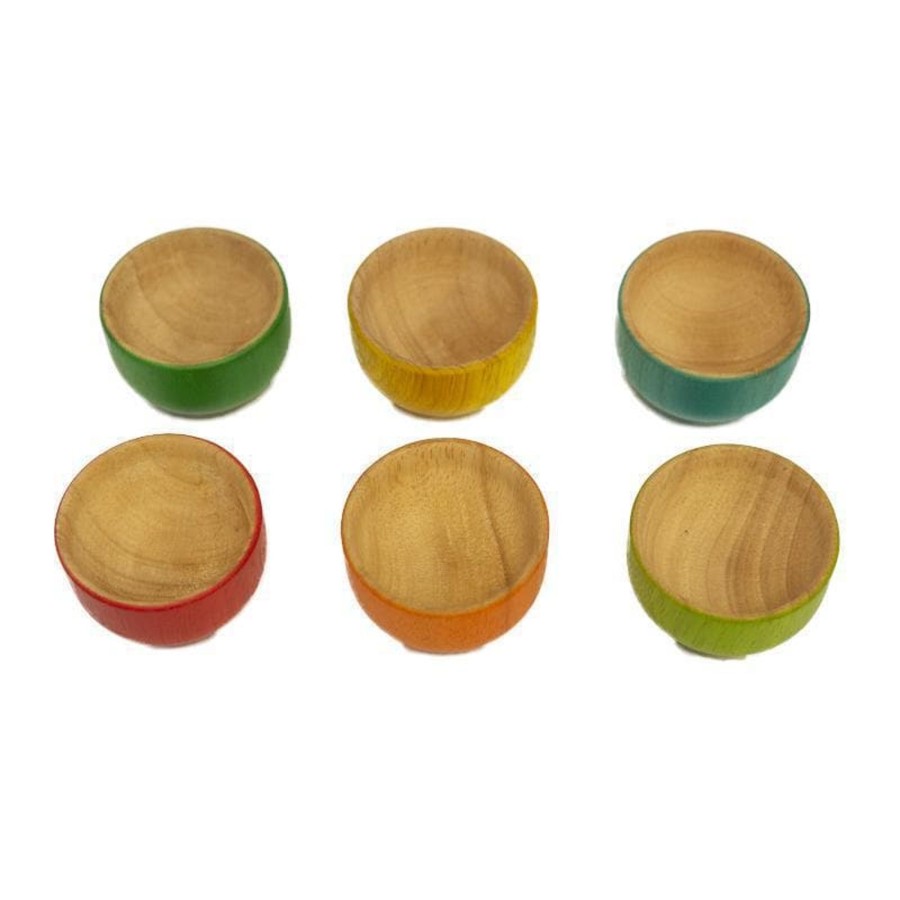 Kids Toys Qtoys Montessori Toys | Montessori Inspired Rainbow Sorting Bowls