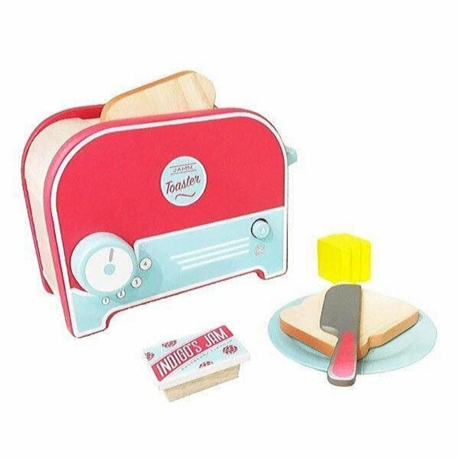 Kids Toys Indigo Jamm Wooden Toys | Jamm Pop Up Toaster