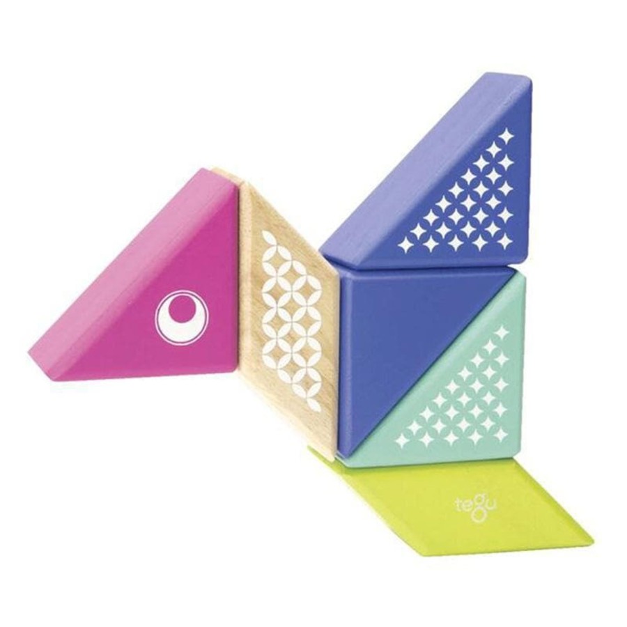 Kids Toys Tegu Wooden Magnetic Blocks | Travel Pals - Hummingbird