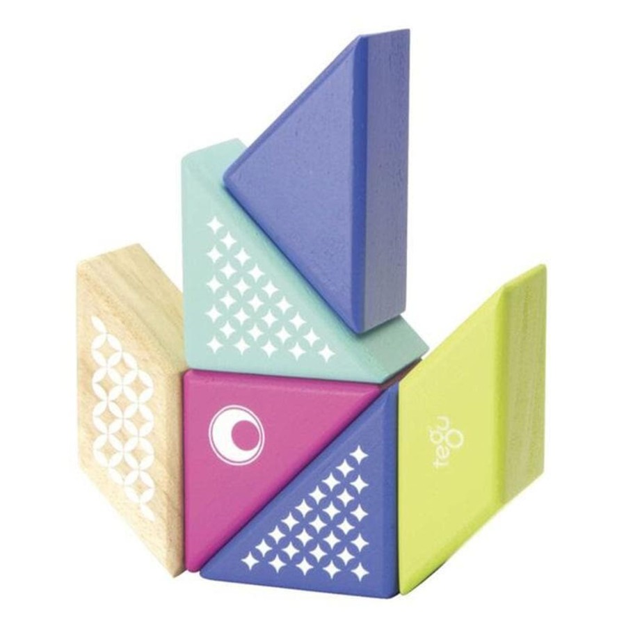 Kids Toys Tegu Wooden Magnetic Blocks | Travel Pals - Hummingbird