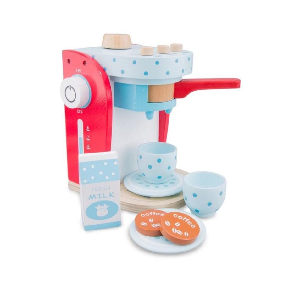 Kids Toys New Classic Toys Wooden Toys | Coffee Machine - Blue