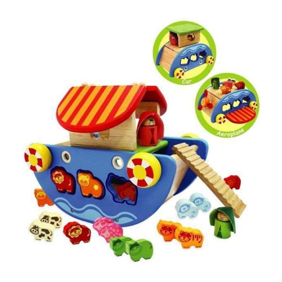 Kids Toys Im Toy Wooden Toys | Noah'S 3 In 1 Ark