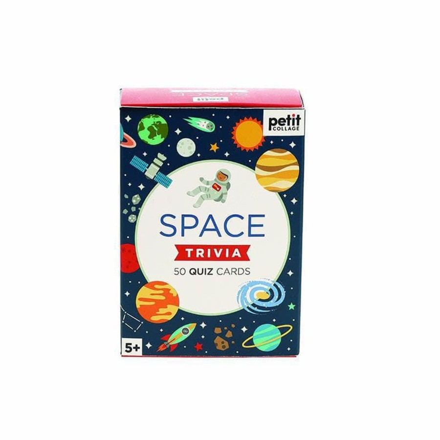 Kids Toys Petit Collage Flashcards | Trivia Cards - Space