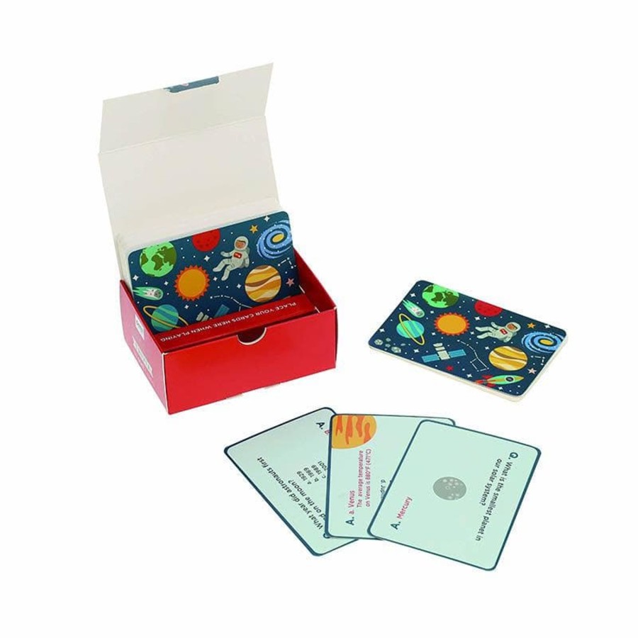 Kids Toys Petit Collage Flashcards | Trivia Cards - Space