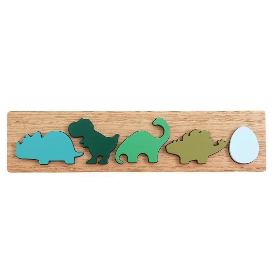 Kids Toys Little Big Workshop Wooden Puzzles | Wooden Dinosaur Puzzle