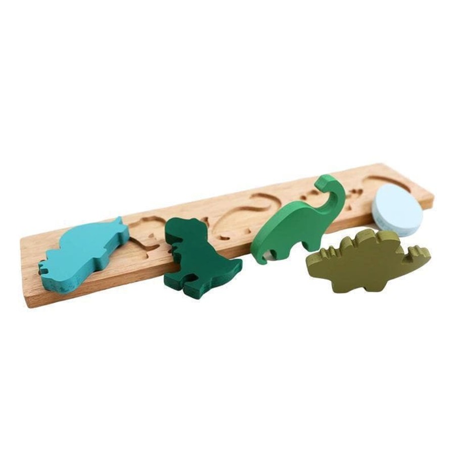 Kids Toys Little Big Workshop Wooden Puzzles | Wooden Dinosaur Puzzle