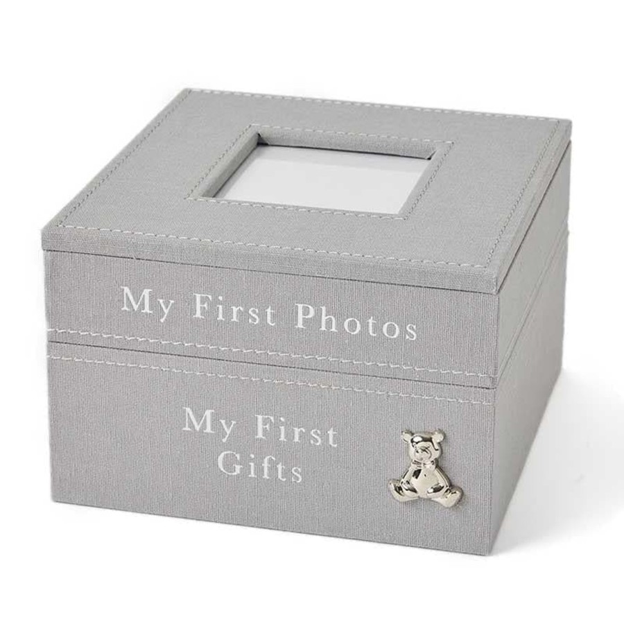 Babies & Toddlers Jiggle & Giggle Baby Keepsakes | Keepsake Box W/ 3.5X3.5" Photo Insert