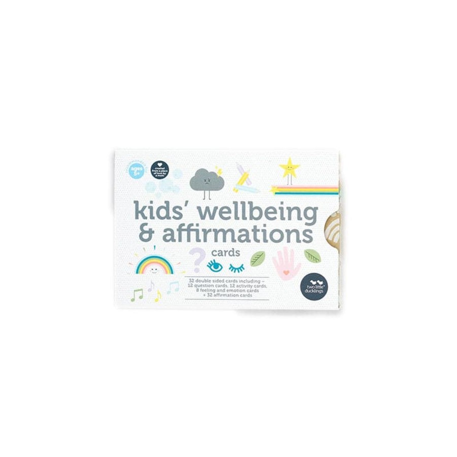 Kids Toys Two Little Ducklings Flashcards | Kids' Wellbeing And Affirmation Cards