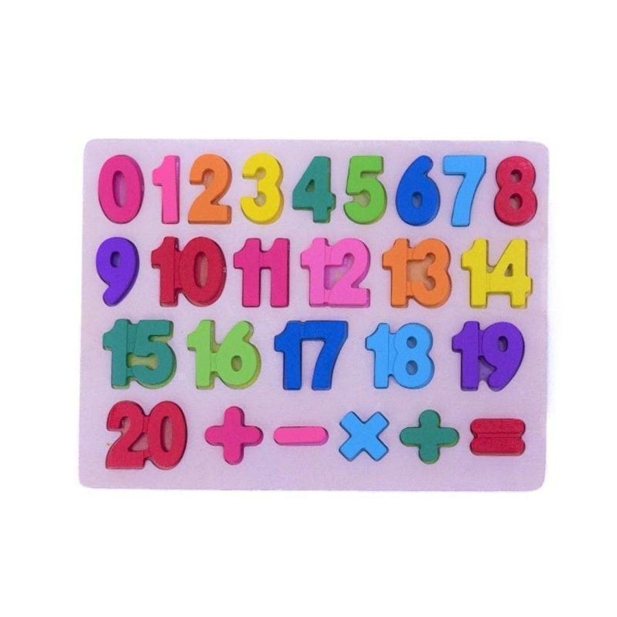 Kids Toys My Happy Helpers Wooden Puzzles | Numeracy Puzzle Set