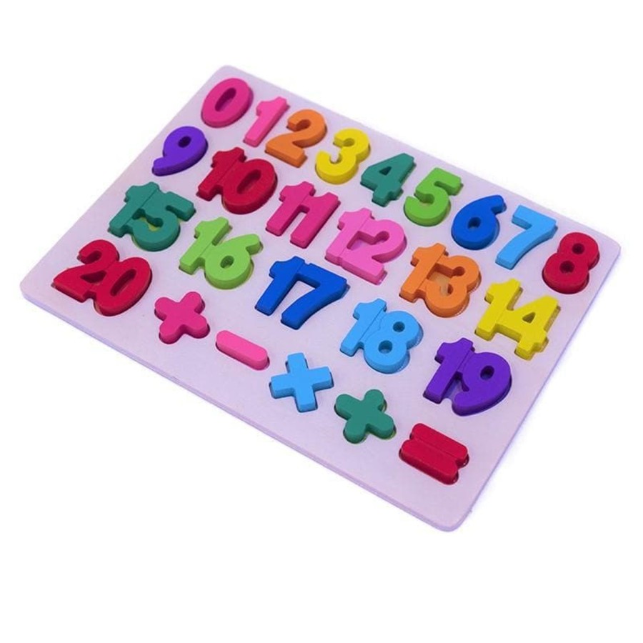 Kids Toys My Happy Helpers Wooden Puzzles | Numeracy Puzzle Set