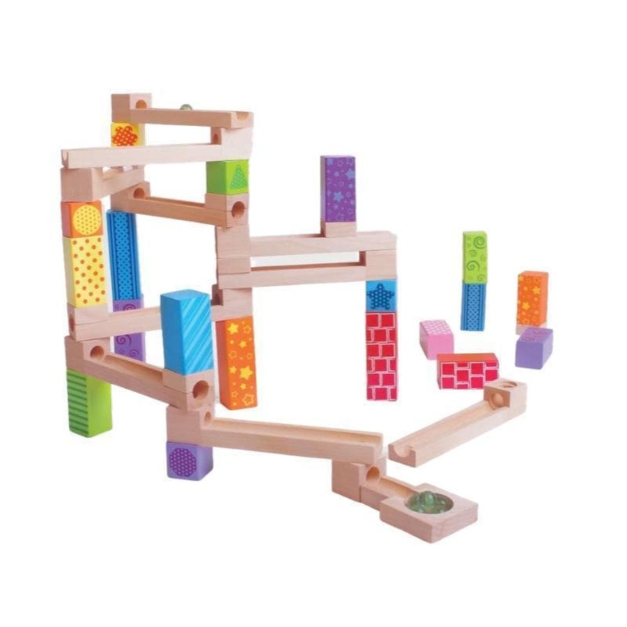 Kids Toys Bigjigs | Marble Run - Wooden