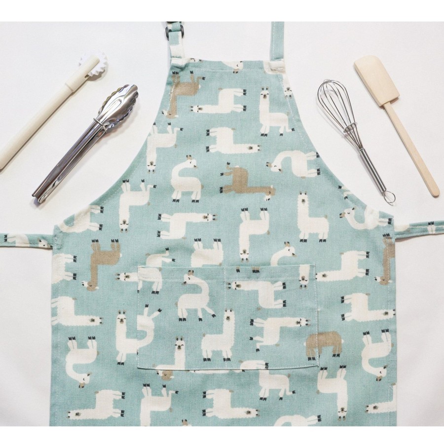 Kids Toys My Happy Helpers Kids Aprons | Toddler Llama Apron For Craft And Cooking