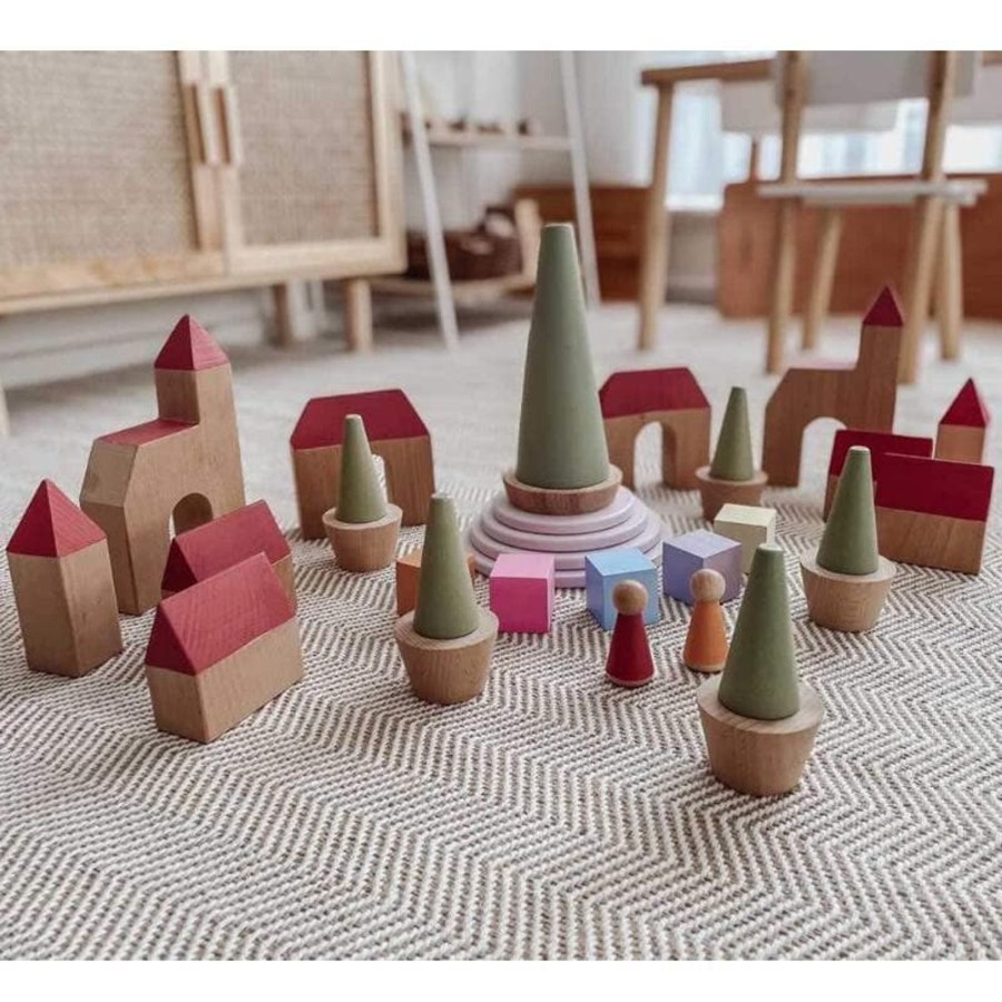 Kids Toys Euca Steiner/Waldorf Inspired | Christmas Village