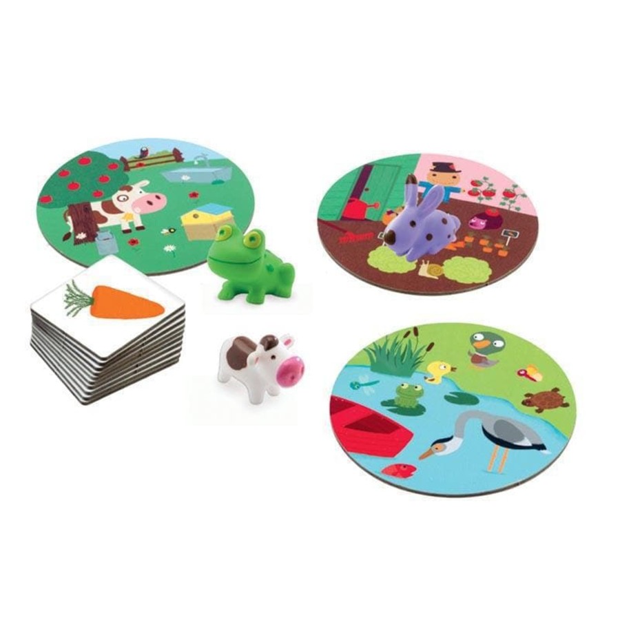 Kids Toys Djeco Wooden Puzzles | Little Association Game