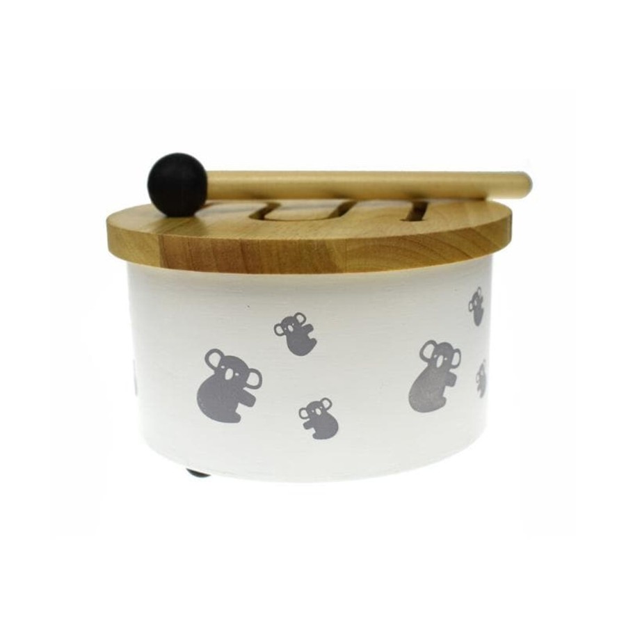 Kids Toys Koala Dream Musical Instruments | Classic Calm Wooden Drum