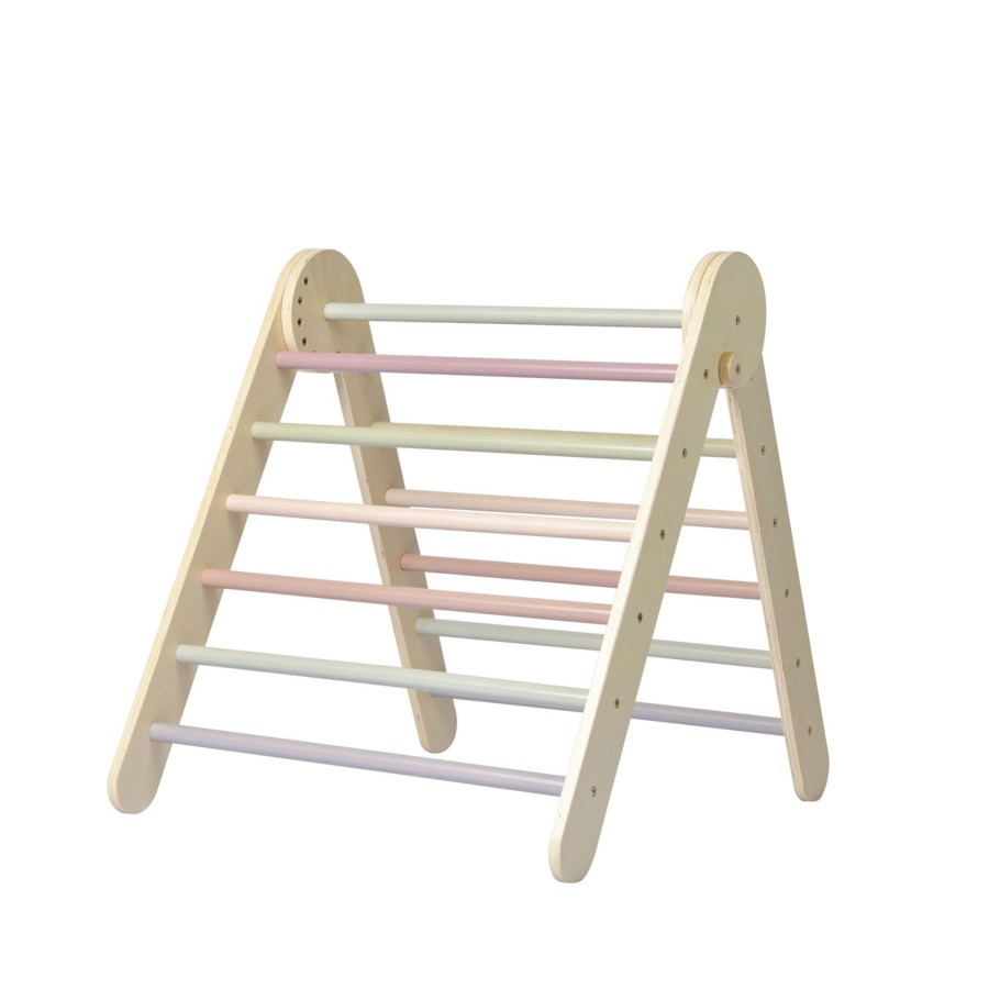 Kids Toys My Happy Helpers | Large Adjustable Folding Climber - Pastel