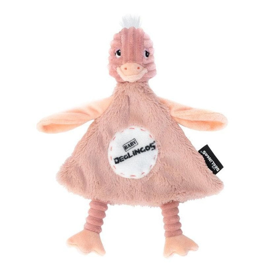 Babies & Toddlers Les Déglingos Soft Toys | Baby Pomelos The Ostrich Comforter