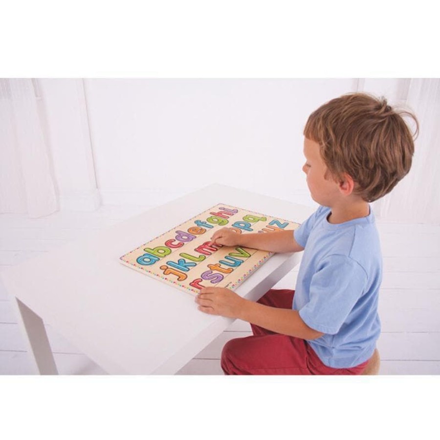 Kids Toys Bigjigs Literacy & Language | Learn To Write Board