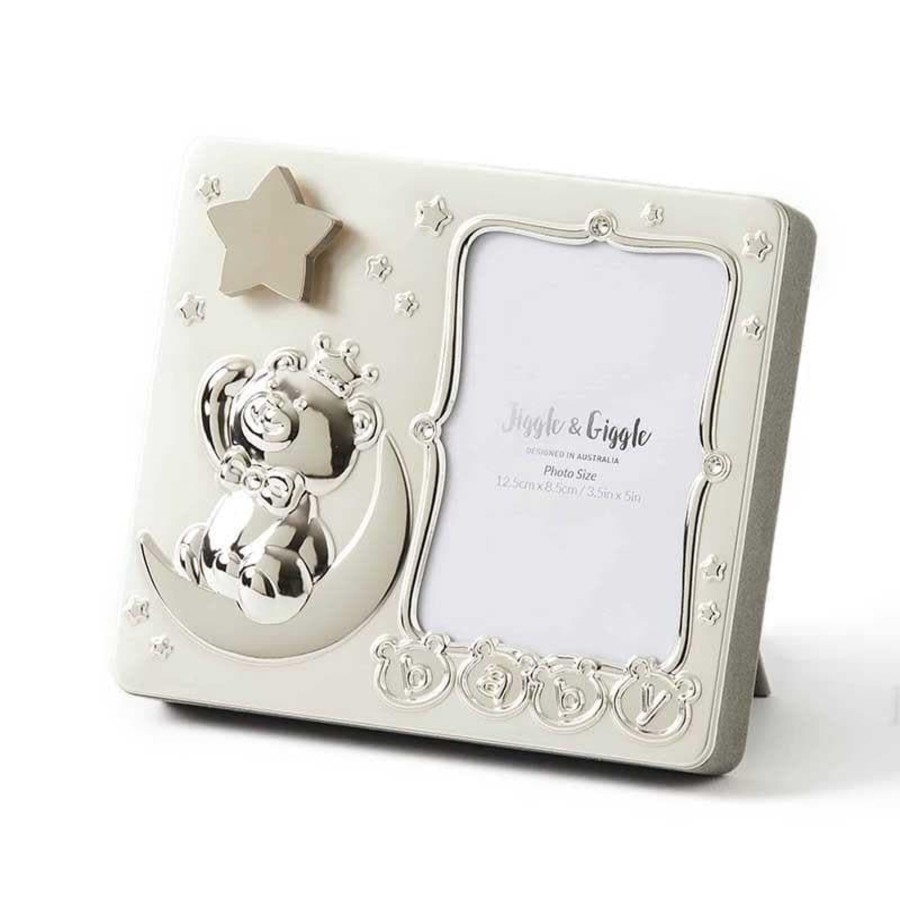 Babies & Toddlers Jiggle & Giggle Playroom Decor | Lullaby Musical 3.5X5" Photo Frame