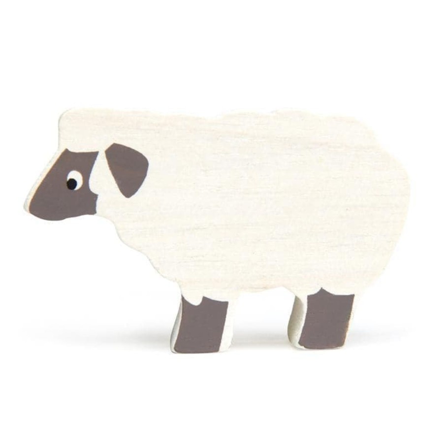 Kids Toys Tender Leaf Toys Animal Figurines | Sheep Wooden Animal