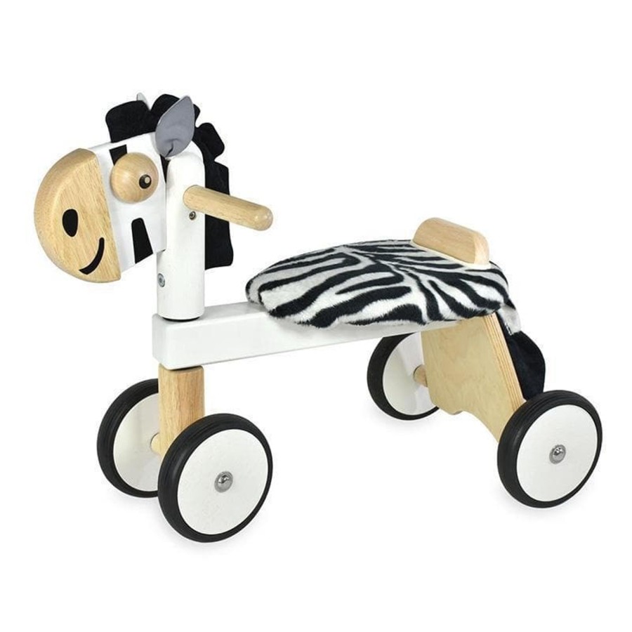 Babies & Toddlers Im Toy Wooden Ride On Toys | Style Rider - Zebra