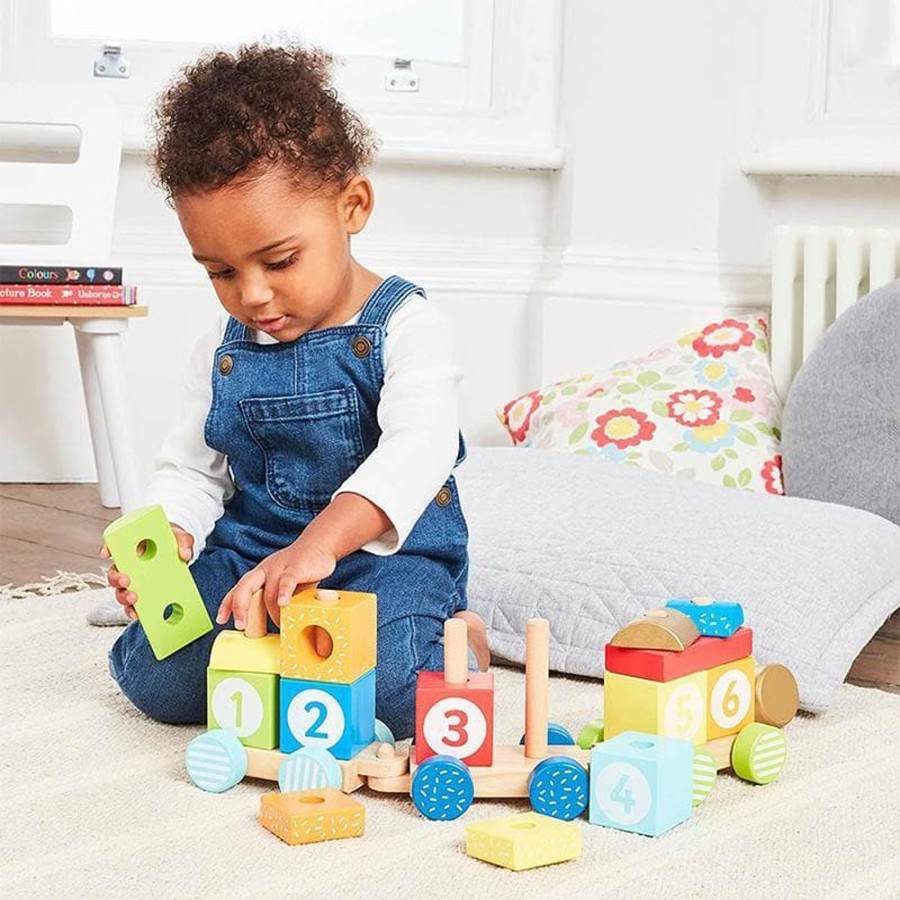 Babies & Toddlers Early Learning Centre Stacking Toys | Wooden Stacking Train