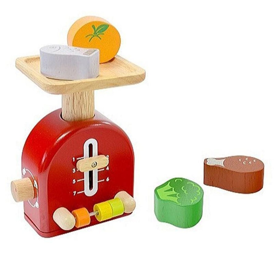 Kids Toys Im Toy Kitchen Accessories | Wooden Food Scales For Toddlers